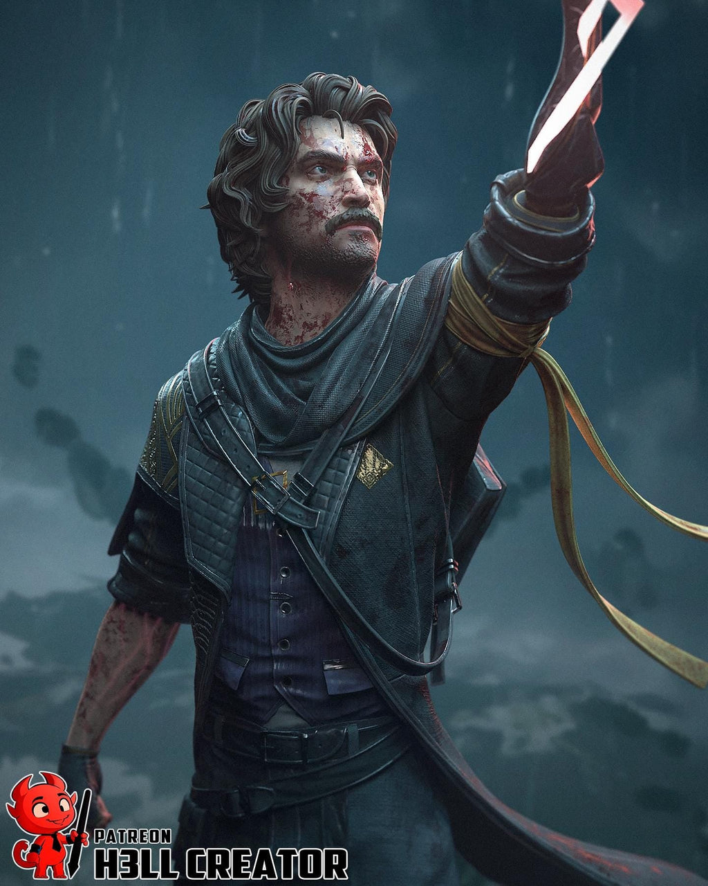 Gustave from Clair Obscur Expedition 33 (fan art) | Full Model or Bust | Miniature scale 1:12 | h3LL Creator | DIY Model Kit