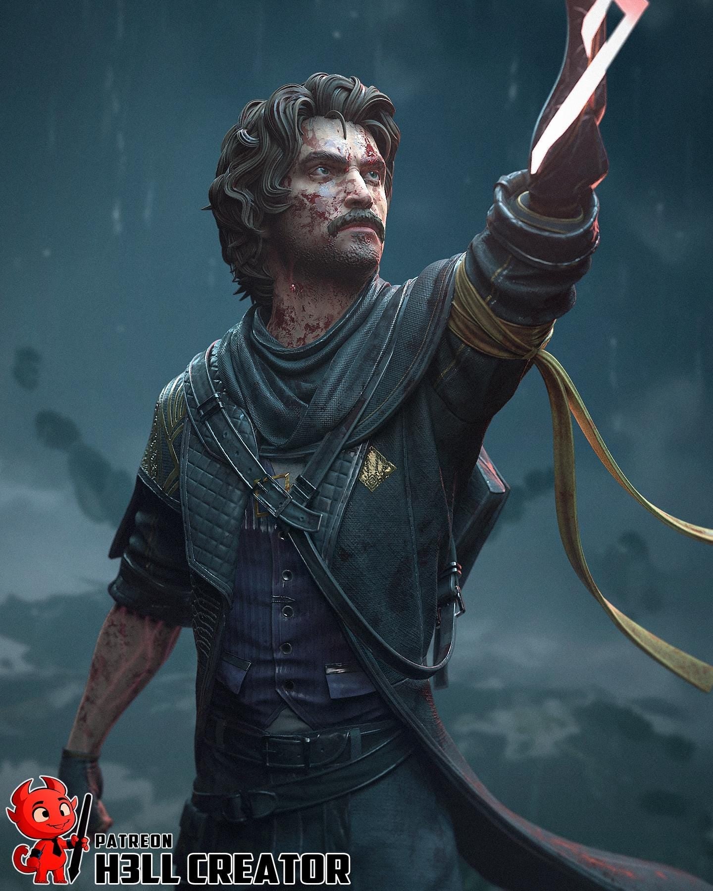 Gustave from Clair Obscur Expedition 33 (fan art) | Full Model or Bust | Miniature scale 1:12 | h3LL Creator | DIY Model Kit