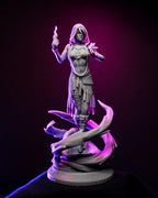 Morrigan from Dragon Age (fan art) | Full Model or Bust | Miniature scale 1:12 | h3LL Creator | DIY Model Kit