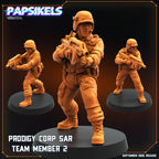 SAR Team Miniatures: Prodigy Corp Alien Earth Sci-Fi TTRPG Figurines by Papsikels