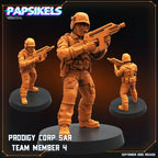 SAR Team Miniatures: Prodigy Corp Alien Earth Sci-Fi TTRPG Figurines by Papsikels