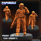 SAR Team Miniatures: Prodigy Corp Alien Earth Sci-Fi TTRPG Figurines by Papsikels