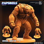 Omega Busters Resin Miniatures: Alien Inspired, Papsikels Fantasy (28mm/32mm)