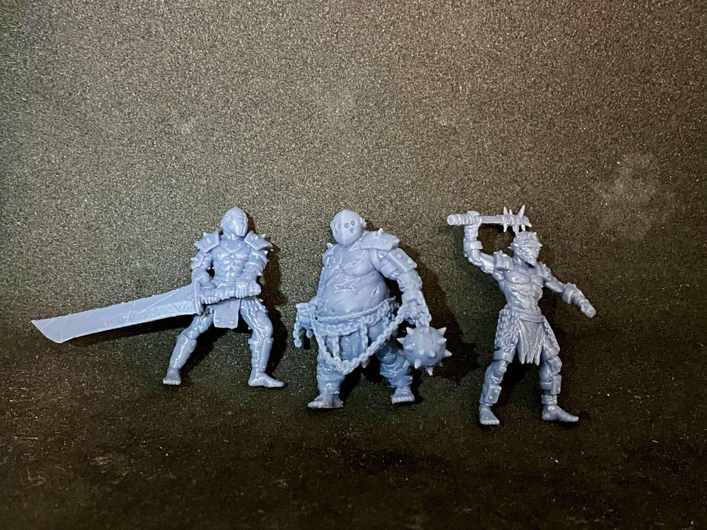 Wretched Brutes of Wrath: Resin Miniature - Trench Crusade - Papsikels (28/32mm)