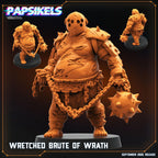 Wretched Brutes of Wrath: Resin Miniature - Trench Crusade - Papsikels (28/32mm)