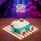 Summer Beach Day | Nostalgic 3D Pokémon-Inspired Resin Figures | Pikachu, Eevee & Snorlax | Collector Display Set