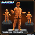 Boy Kavalier – Prodigy Corp CEO Founder | 28 mm / 32 mm Scale | Alien Earth Inspired | Papsikels Miniatures