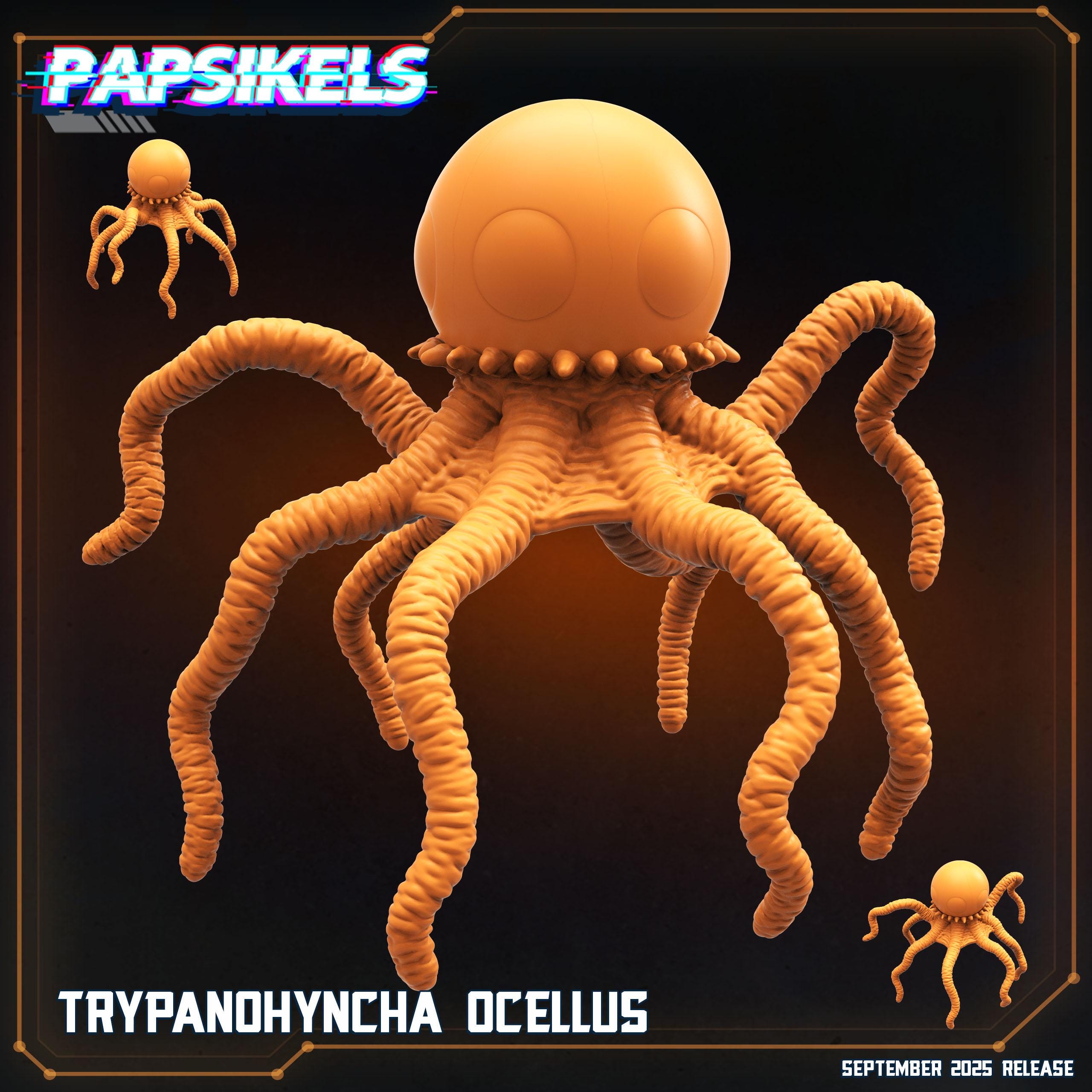 Trypanohyncha Ocellus (T.Ocellus) | 40.75 mm Play Scale or 120 mm Epic Scale | Display Model | Alien Earth Inspired | Papsikels Miniatures