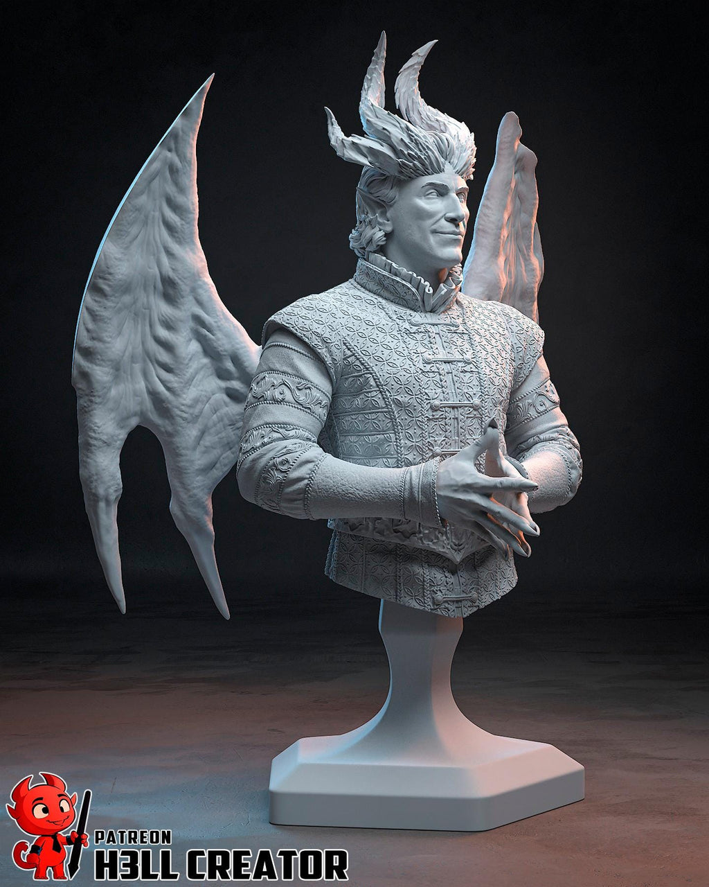Raphael (Fan Art) – Baldur’s Gate 3 | H3LLcreator | Full Model or Bust | Premium Resin Print