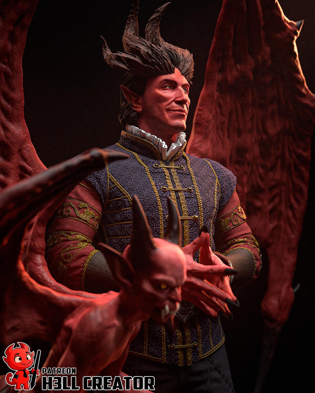 Raphael (Fan Art) – Baldur’s Gate 3 | H3LLcreator | Full Model or Bust | Premium Resin Print