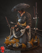Atsu (Fan Art) – Ghost of Yotei | H3LLcreator | Full Model or Bust | Premium Resin Print