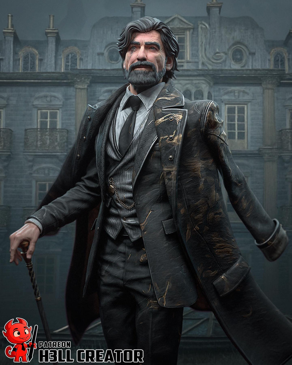 Renoir (Fan Art) – Clair Obscur: Expedition 33 | H3LLcreator | Full Model or Bust | Premium Resin Print