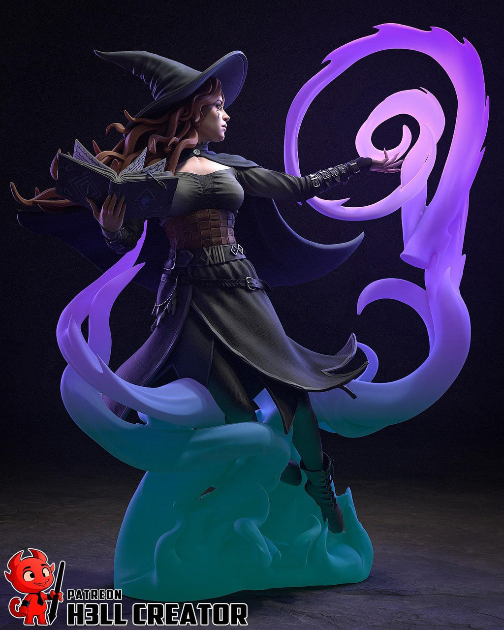 Tasha (Fan Art) – Dungeons & Dragons: The Forgotten Realms | H3LLcreator | Full Model or Bust | Premium Resin Print