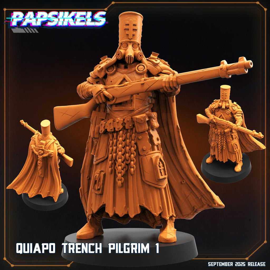 Quiapo Trench Pilgrims | Papsikels | Trench Crusade | 28mm or 32mm Scale | Individual or Full Set