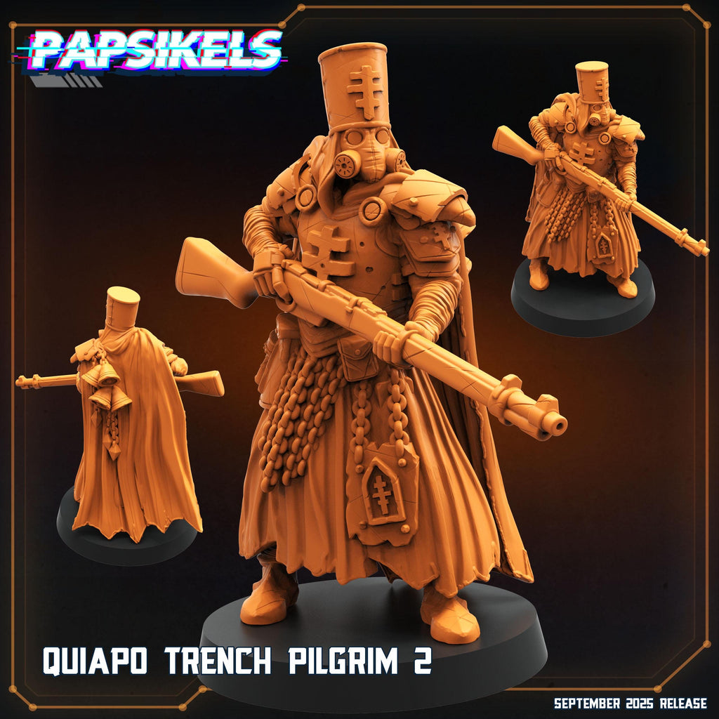 Quiapo Trench Pilgrims | Papsikels | Trench Crusade | 28mm or 32mm Scale | Individual or Full Set