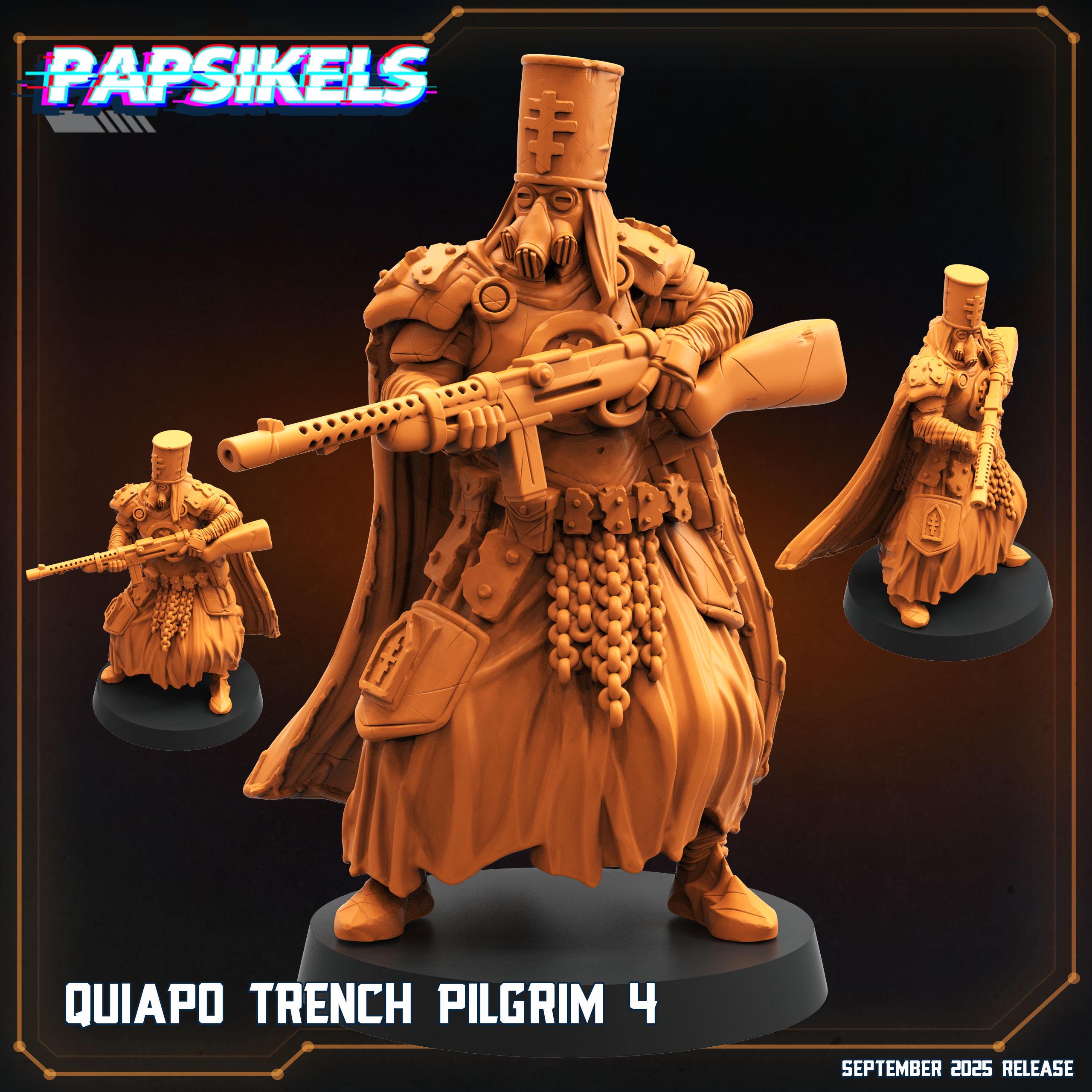 Quiapo Trench Pilgrims | Papsikels | Trench Crusade | 28mm or 32mm Scale | Individual or Full Set