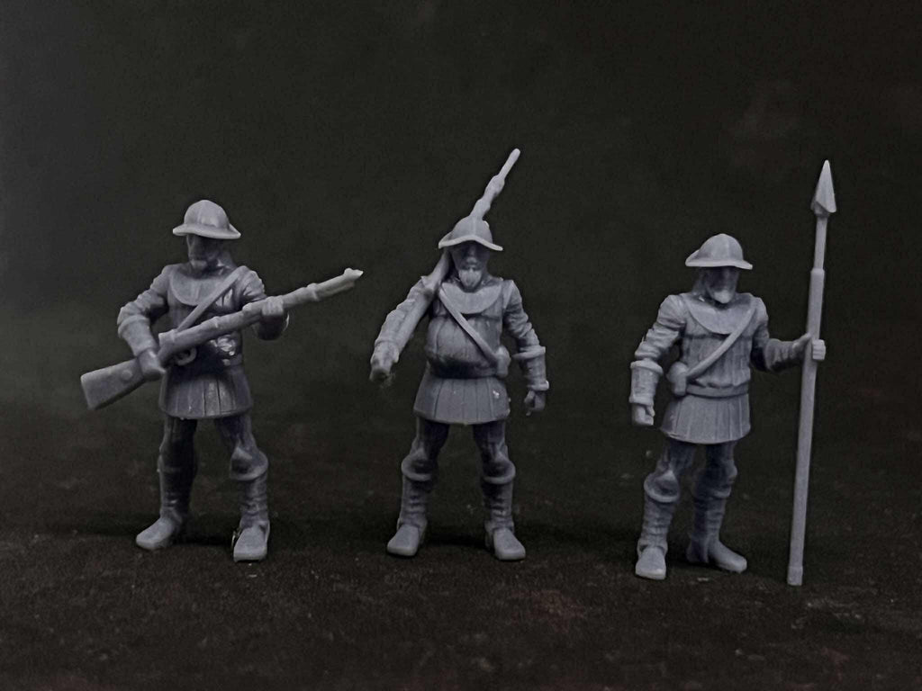 Recto Anti-Armour Troops | Papsikels | Trench Crusade Collection | 28mm or 32mm Scale | Set of 3 Resin Miniatures