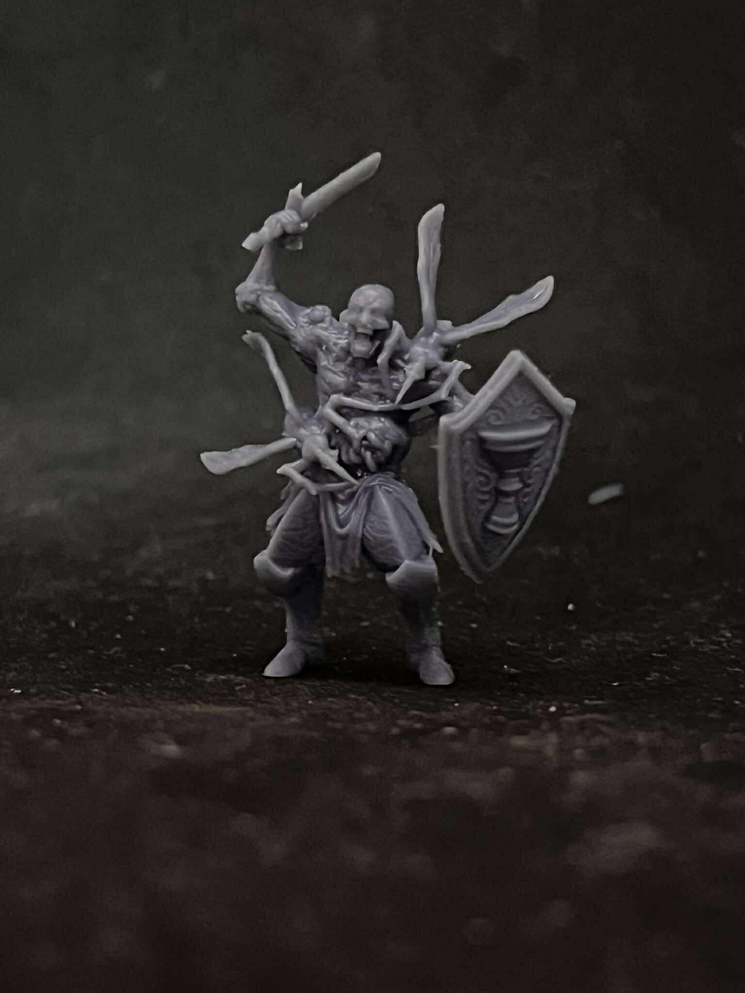 Malignant Corpse Guard | Papsikels September 2025 | Trench Crusade Horror Miniatures | 28mm or 32mm Scale | Set of 2 or Individual