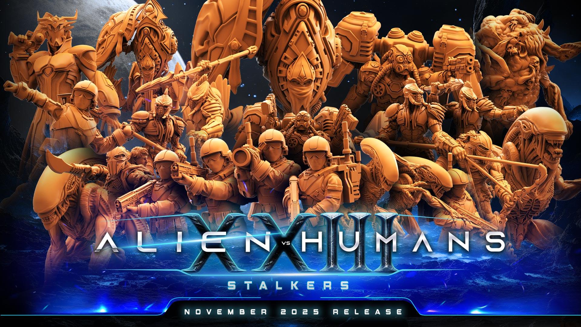 Malignant Flesh Mob | Papsikels | Helldivers-Inspired | 28mm or 32mm Scale | Resin Miniature