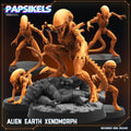 Alien Earth Xenomorphs | Papsikels | Alien Earth Collection | 28mm or 32mm Scale | Resin Miniatures
