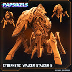 Cybernetic Walker Stalkers | Papsikels | StarCraft-Inspired | 28mm or 32mm Scale | Resin Miniatures