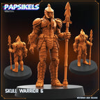 Skull Warriors 1–9 | Papsikels | Predator-Inspired | Killer of Killers Collection | Resin Miniatures