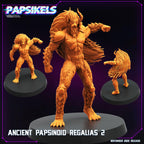 Ancient Papsinoid Regalias | Papsikels | Papsinoid Saga | Guyver Inspired | Resin Miniature
