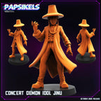 Concert Demon Idol Collection — Abby, Baby, Jinu, Mystery & Romance | Demon Hunter K-Pop Icons | Papsikels Miniatures