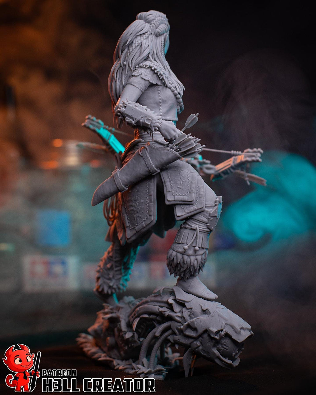 Aloy (Fan Art) – Horizon Zero Dawn | H3LLcreator | Full Model or Bust | Premium Resin Print
