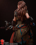 Aloy (Fan Art) – Horizon Zero Dawn | H3LLcreator | Full Model or Bust | Premium Resin Print