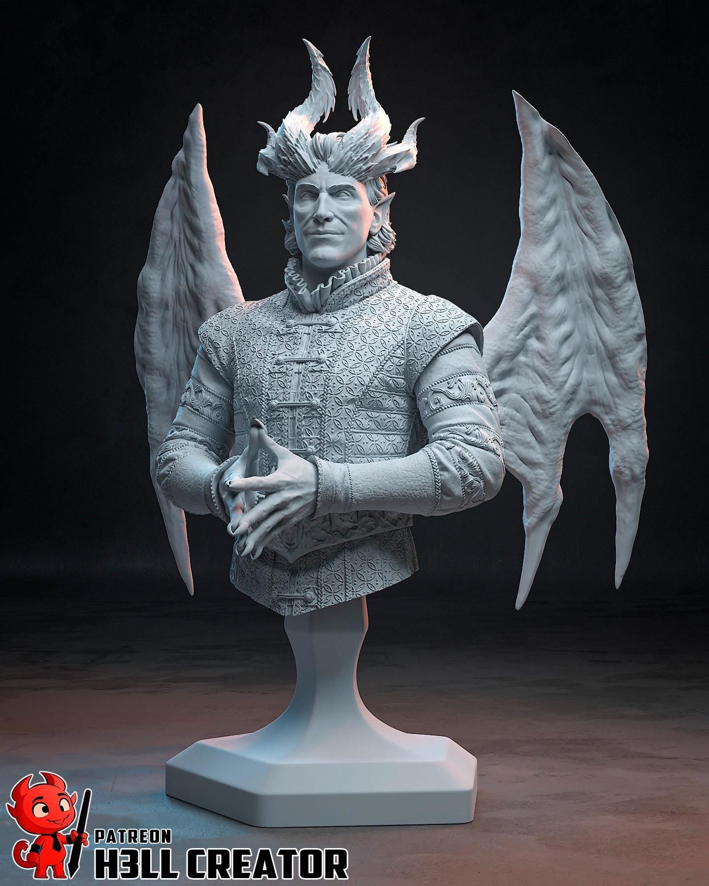 Raphael (Fan Art) – Baldur’s Gate 3 | H3LLcreator | Full Model or Bust | Premium Resin Print