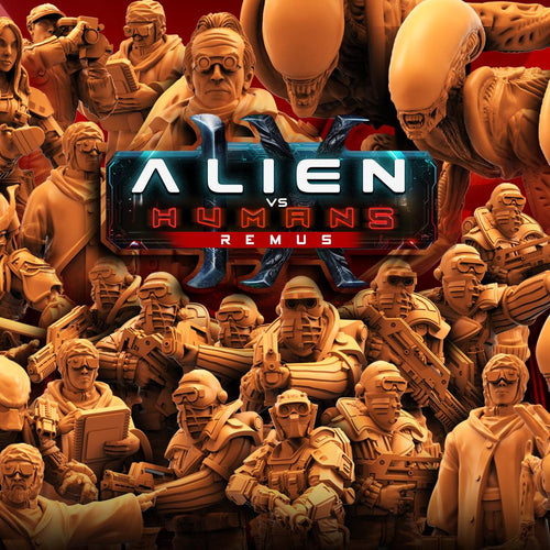 Aliens Vs Humans Remus | Papz Industries WY Wayland Hanabishi Executive Officer Bishop, Papsikels, 32mm Mini