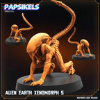 Alien Earth Xenomorphs | Papsikels | Alien Earth Collection | 28mm or 32mm Scale | Resin Miniatures