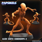 Alien Earth Xenomorphs | Papsikels | Alien Earth Collection | 28mm or 32mm Scale | Resin Miniatures