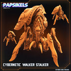 Cybernetic Walker Stalkers | Papsikels | StarCraft-Inspired | 28mm or 32mm Scale | Resin Miniatures