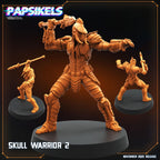 Skull Warriors 1–9 | Papsikels | Predator-Inspired | Killer of Killers Collection | Resin Miniatures