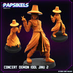 Concert Demon Idol Collection — Abby, Baby, Jinu, Mystery & Romance | Demon Hunter K-Pop Icons | Papsikels Miniatures