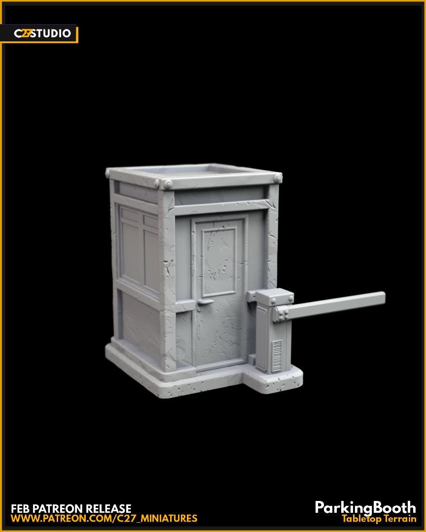 Ground Zero Scenery Set | Modern Tabletop Scenery | C27 Studio