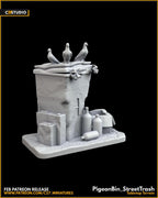 Ground Zero Scenery Set | Modern Tabletop Scenery | C27 Studio