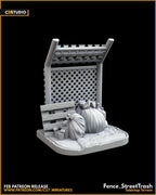 Ground Zero Scenery Set | Modern Tabletop Scenery | C27 Studio