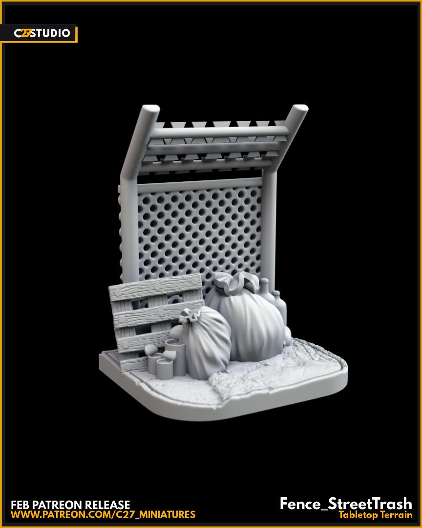 Ground Zero Scenery Set | Modern Tabletop Scenery | C27 Studio