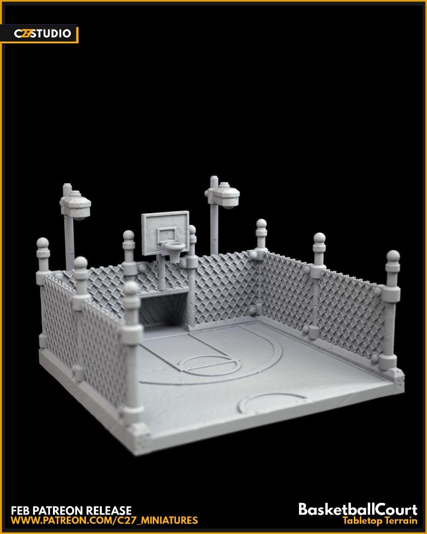 Ground Zero Scenery Set | Modern Tabletop Scenery | C27 Studio