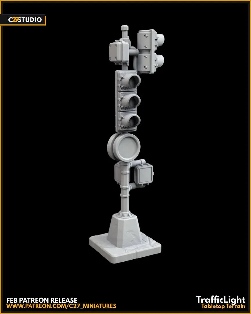 Ground Zero Scenery Set | Modern Tabletop Scenery | C27 Studio