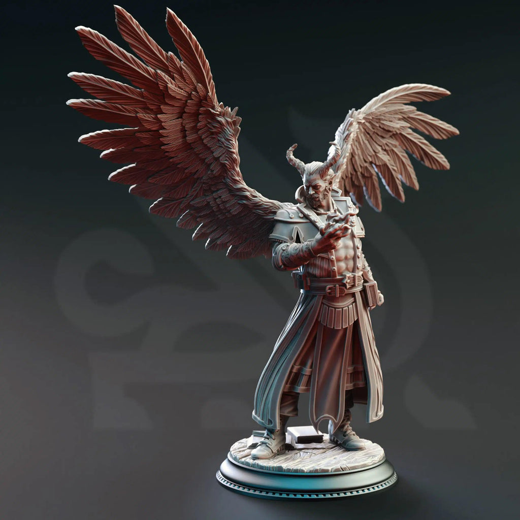 Istar the Redeemer Nosmeni Divine Soul Sorcerer - 3D Printed Sorcerer Character Miniature