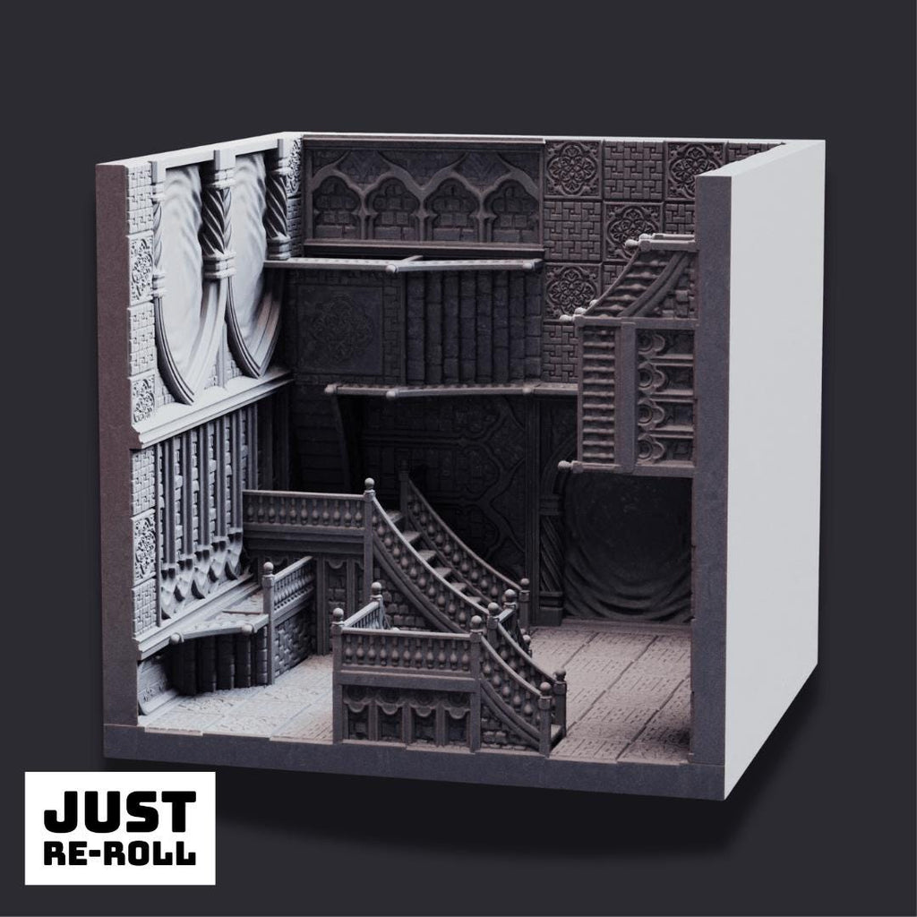 Clashed Realms – Impossible Room - 3D Printed Terrain Miniature