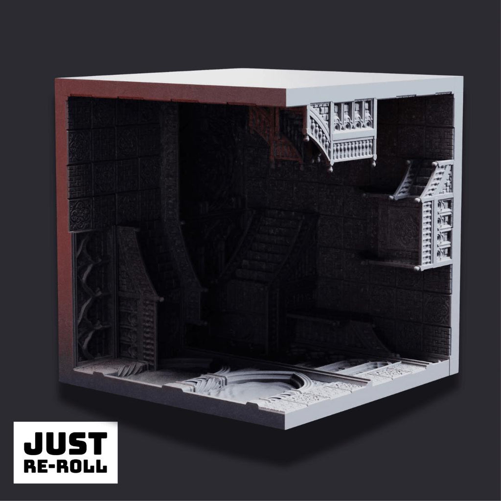 Clashed Realms – Impossible Room - 3D Printed Terrain Miniature