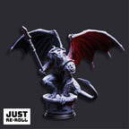 Bell Tower Gargoyle - 3D Printed Monster Miniature