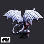 Bell Tower Gargoyle - 3D Printed Monster Miniature