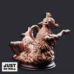 Slagsting Shapeshifted Blood Hounds - 3D Printed Monster Miniatures