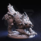 Old Betty War Owlbear - 3D Printed Monster Miniature
